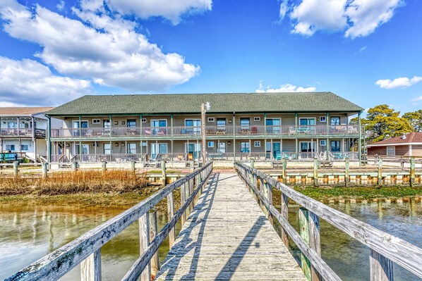 Exterior - Dancing Waters at Sea Tag - Waterfront Condo! (Chincoteague Island)