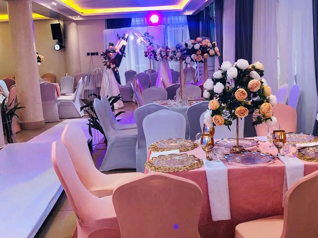 Indoor wedding