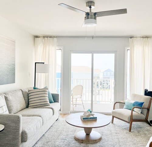 Modern Coastal Condo with Ocean View and Pool!