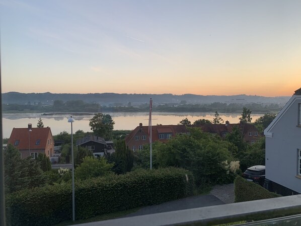 Blick von der Unterkunft
