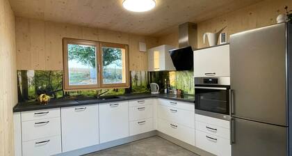 Cozy chalet in the Palatinate Forest with sauna and hot tub in Rhineland-Palatinate