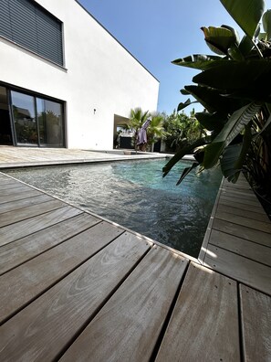 Alberca al aire libre 