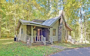 Exterior - Tails, Trails, & Trout River Access @ Toccoa-Currents - King - Firepit - Dog (Suches)