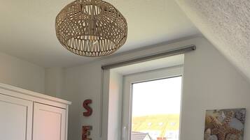 2 chambres, lit parapluie, Wi-Fi gratuit, draps fournis