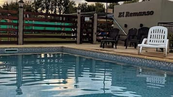 Seasonal outdoor pool