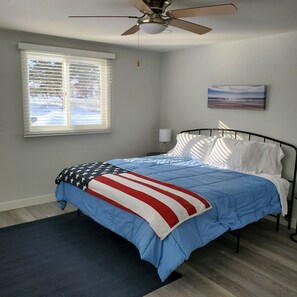 6 bedrooms, iron/ironing board, travel cot, free WiFi