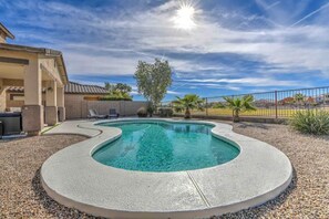 Außenpool, beheizter Pool