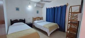 2 habitaciones, wifi y ropa de cama