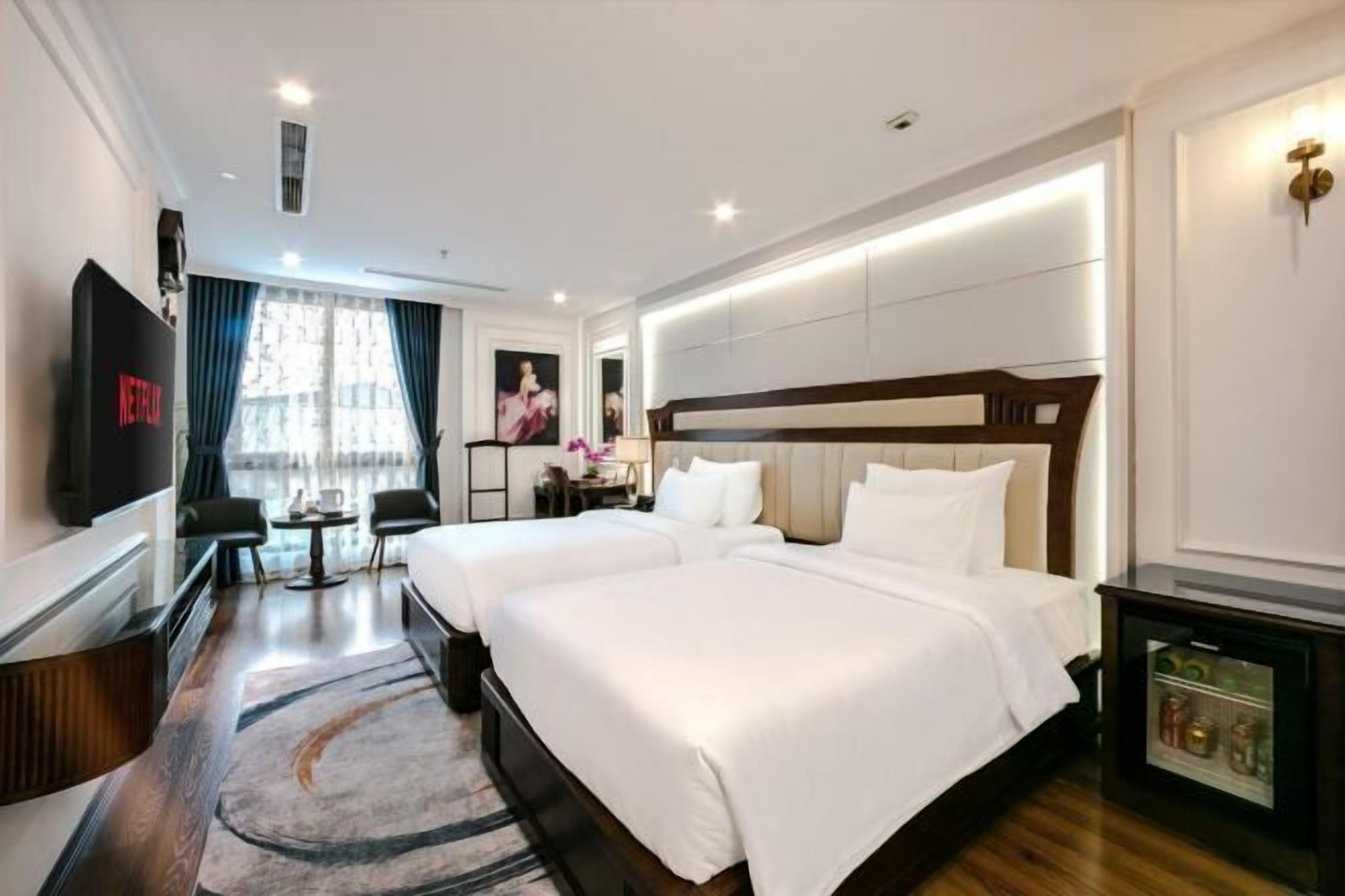 Minibar, in-room safe, blackout curtains, iron/ironing board