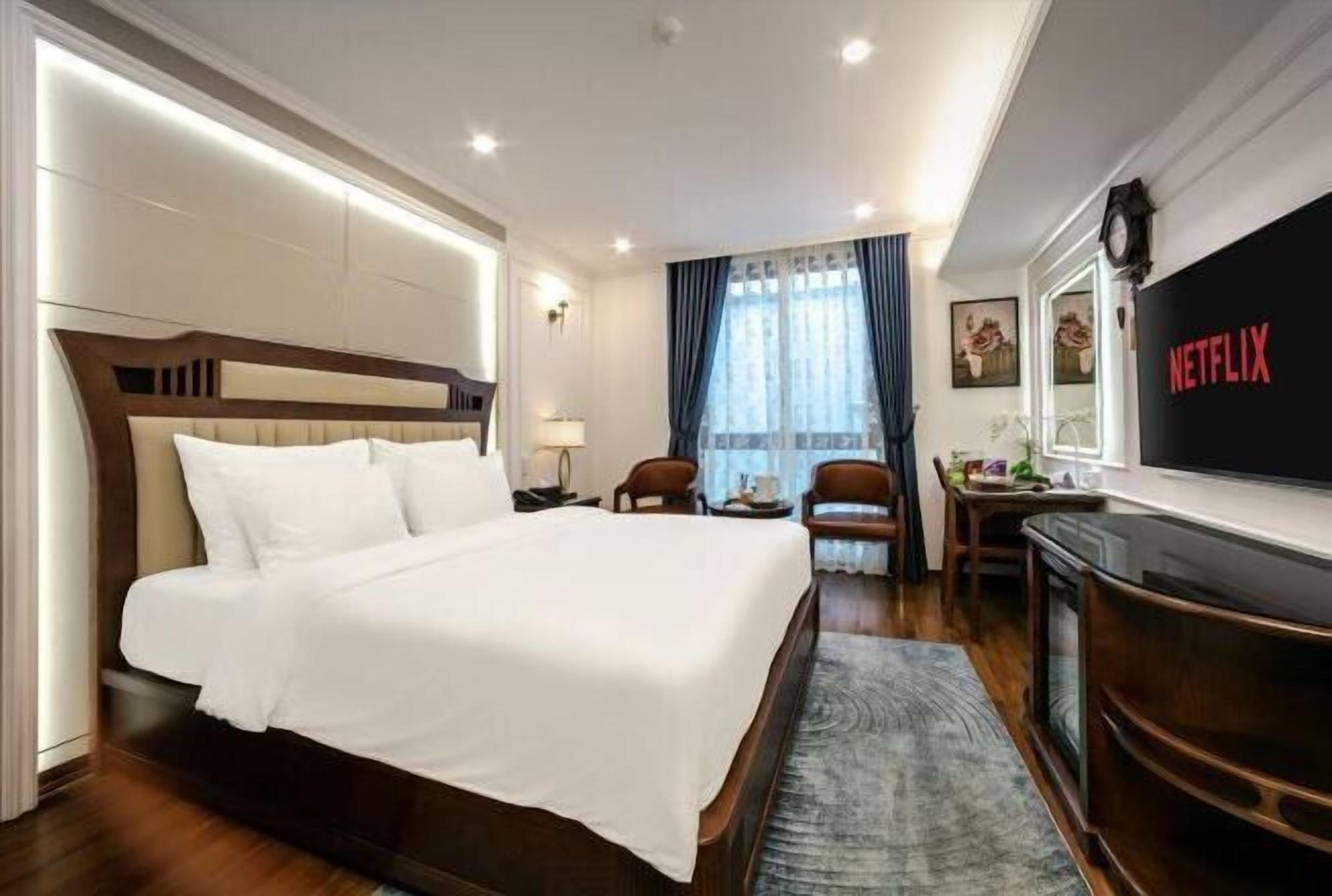 Minibar, in-room safe, blackout curtains, iron/ironing board