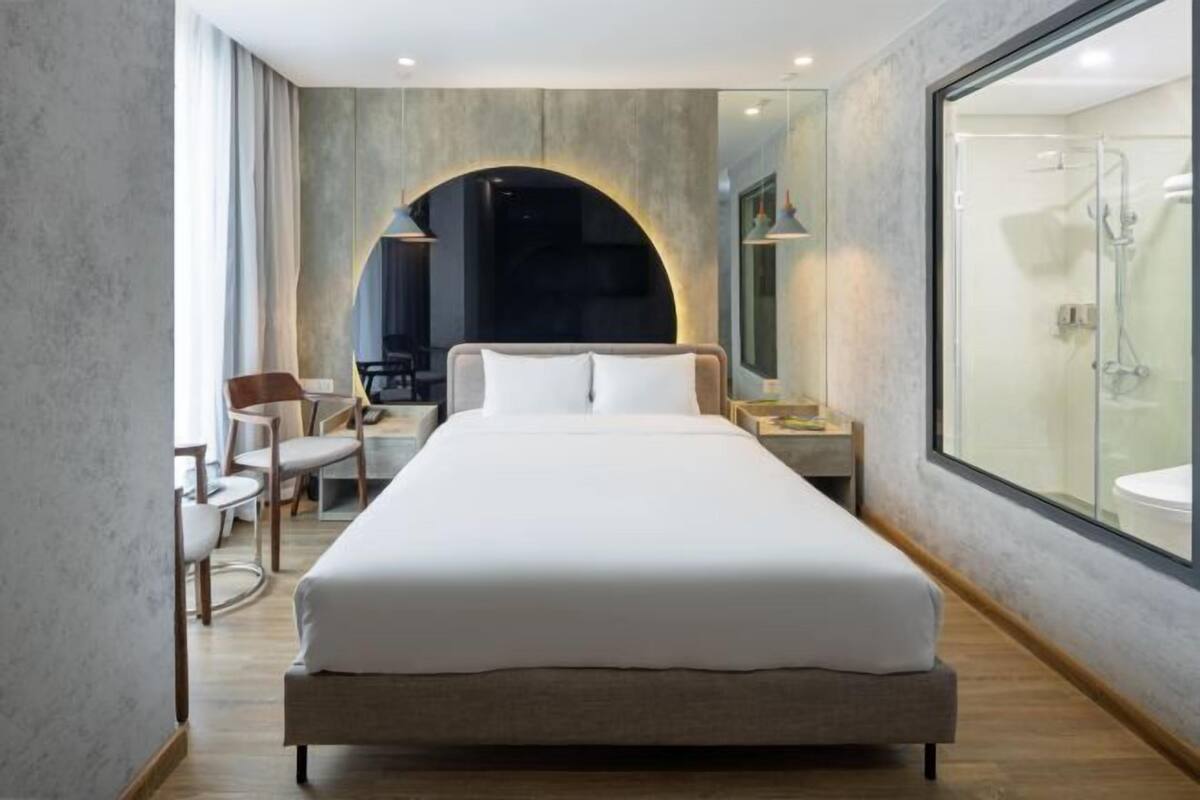1 habitación, ropa de cama de alta calidad y cubrecamas