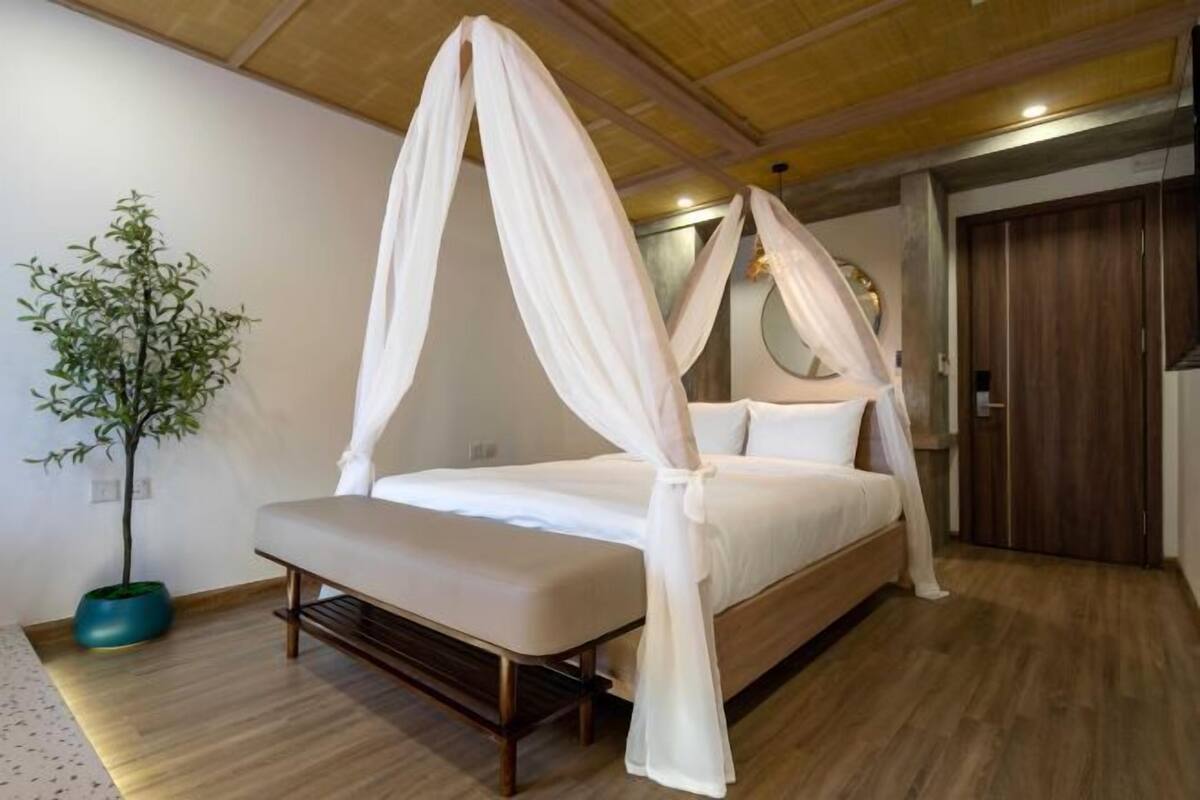 1 habitación, ropa de cama de alta calidad y cubrecamas