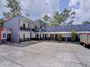 Fassade der Unterkunft