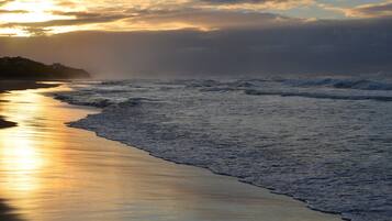 Beach nearby, white sand