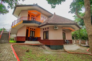 Overnatningsstedets facade