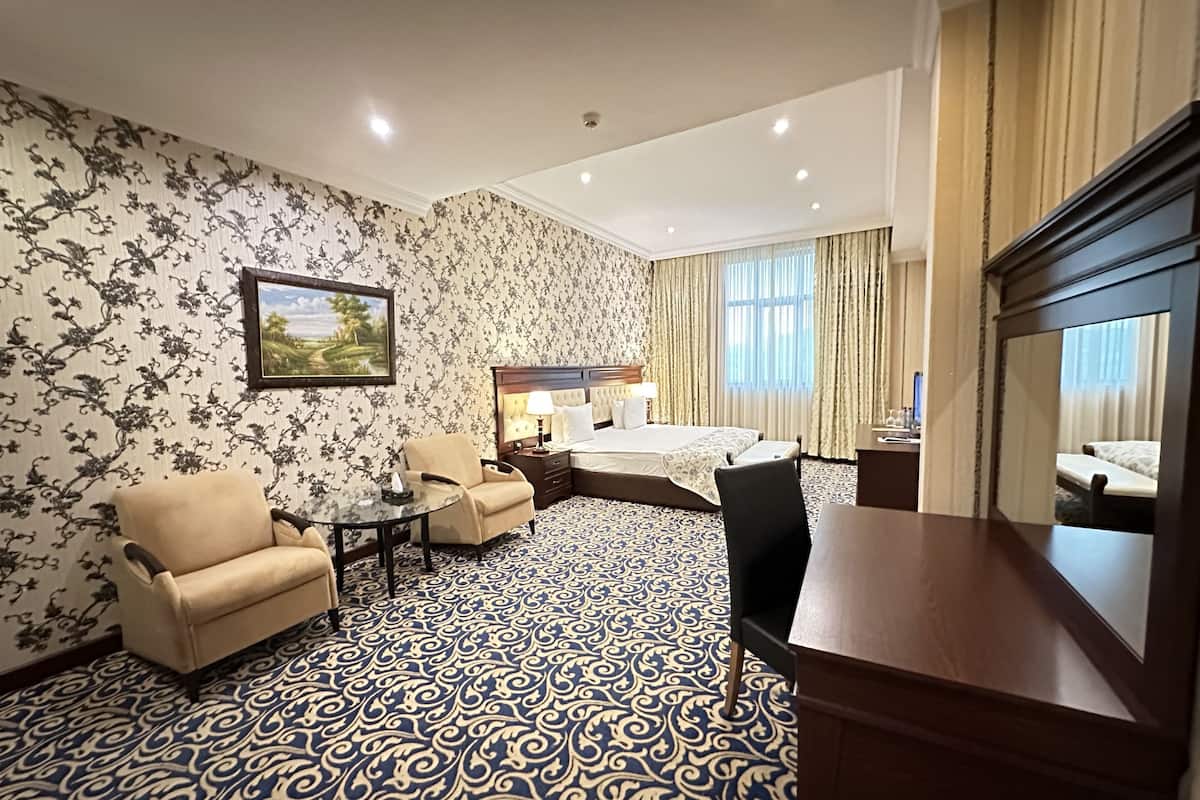 Phòng đôi hoặc 2 giường đơn Superior, quang cảnh thành phố | 1 phòng ngủ, bộ trải giường bằng vải cotton Ai Cập