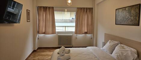 公寓 | 隔音、熨斗/熨衣板、旅行婴儿床、免费 WiFi