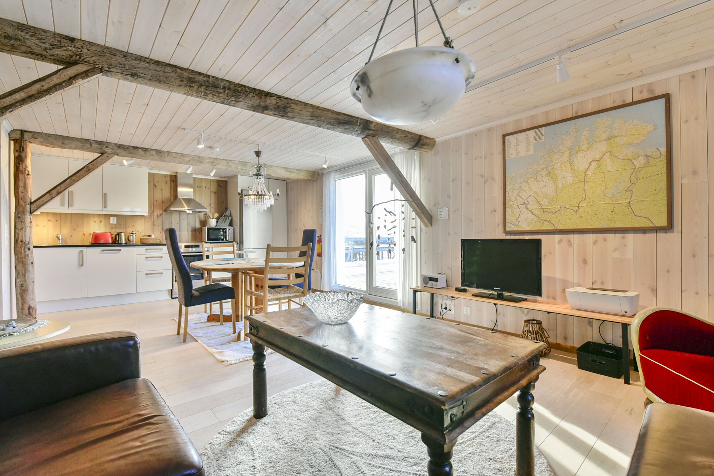 Apartamento Deluxe | Zona de estar