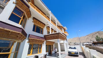 Fassade der Unterkunft