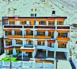 Fassade der Unterkunft