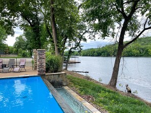 Pool - Lakefront, Hot Tub, Infinity Pool | Whispering Waves (Branson)