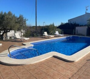 Pool - VILLA FOR 8 PEOPLE, PRIVATE POOL, AIR CONDITIONING, WIFI (L'AMETLLA DE MAR)