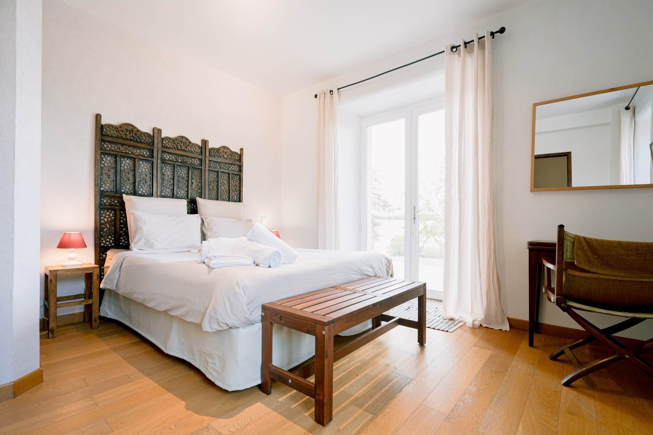 1 habitación y ropa de cama 