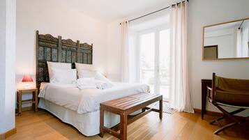 1 habitación y ropa de cama