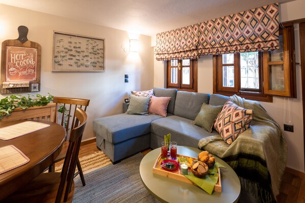 Maison mitoyenne Familiale | Coin séjour