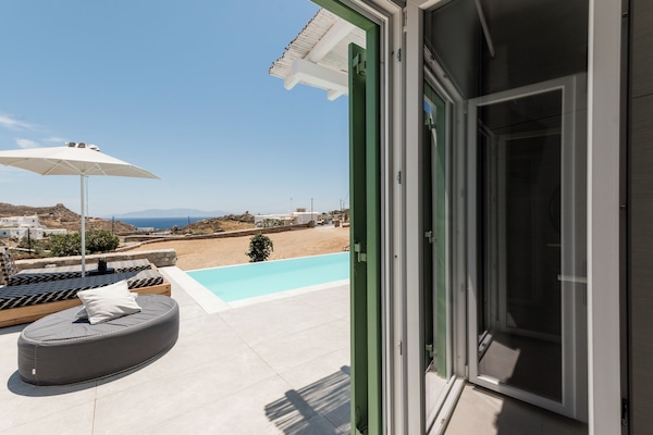 Two Bedroom Villa with Private Pool and Hot Tub Jacuzzi | 1 camera, biancheria in cotone egiziano