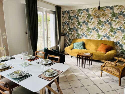 Maison Chaleureuse 6 Pers Wifi Jardin