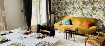 Maison chaleureuse 6 pers WIFI Jardin