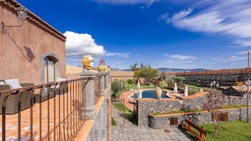 Suite Junior, accessibile ai disabili, non fumatori | Terrazza/patio