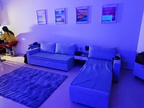 Interior - Newly Renovated Studio with Sea View Terrace in Garden of Eden Resort (Sweti Wlas)
