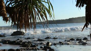 Beach nearby, white sand, free beach shuttle