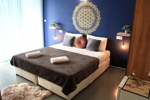Double Room | Memory-foam beds, minibar, iron/ironing board, free WiFi - SUNSET ART HOTEL (Sozopol)