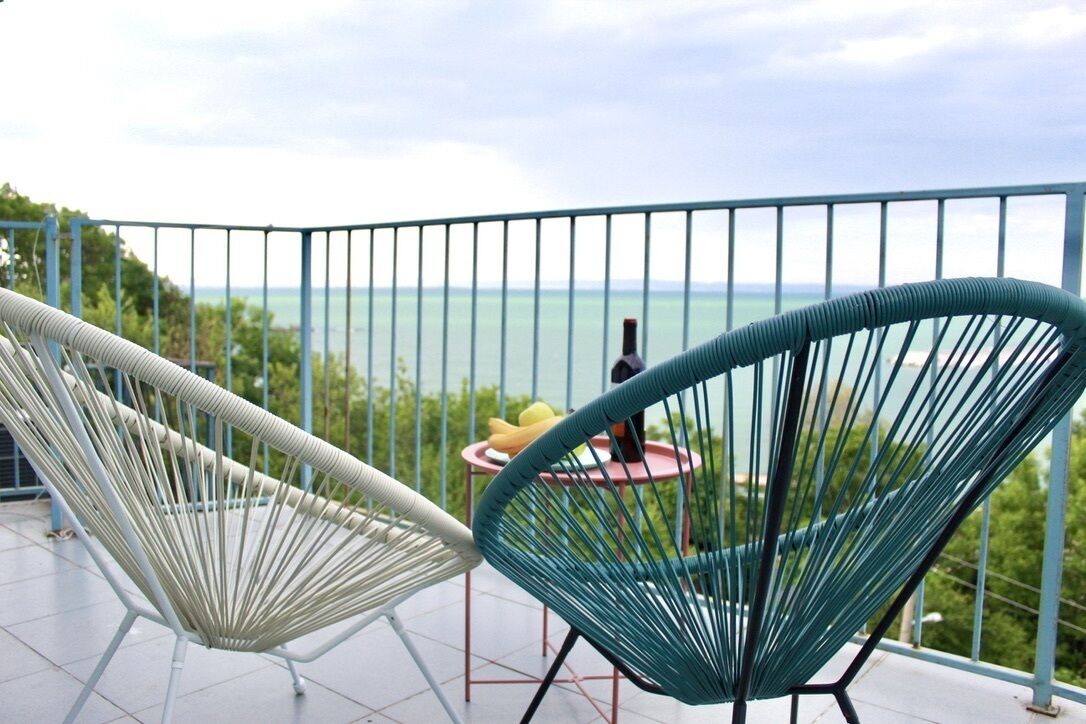 Double Room with Balcony and Sea View | Balkon