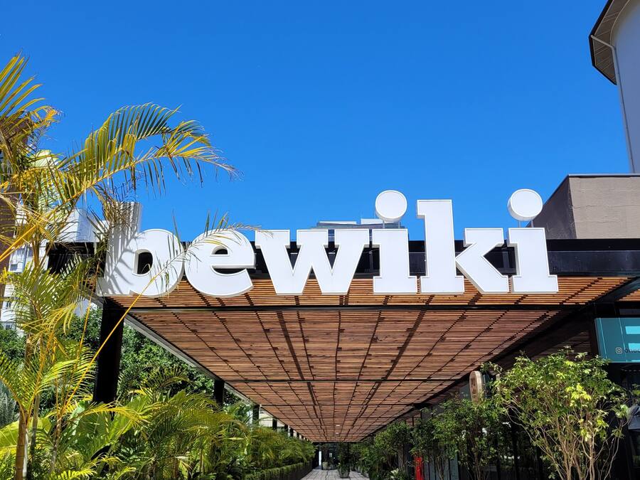 Voorkant van accommodatie