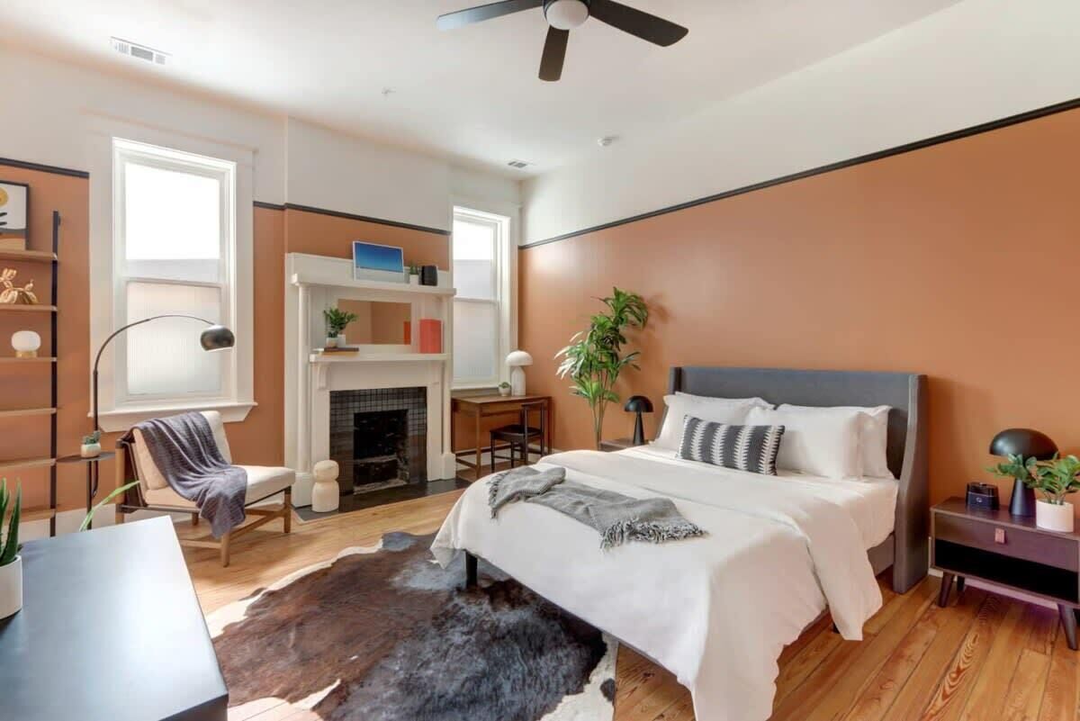 1 soveværelse, skrivebord, strygejern/strygebræt, Wi-Fi