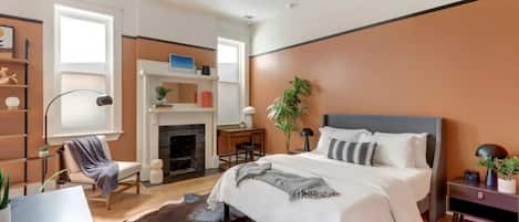 1 chambre, bureau, fer et planche à repasser, Wi-Fi