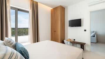 Desk, soundproofing, iron/ironing board, free WiFi