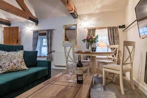 Cottage | Living area - The Stables at Brambles Farm (Leek)