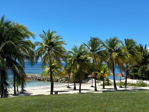 Am Strand, Strandtücher