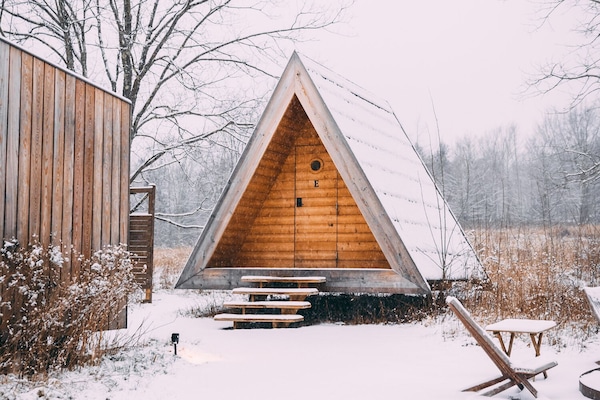 Lushna Cabin | Wifi gratis y ropa de cama