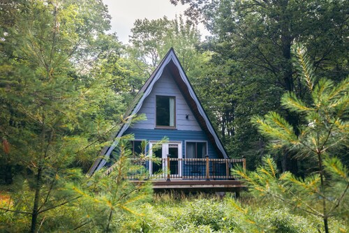 The Blue Jay A Frame