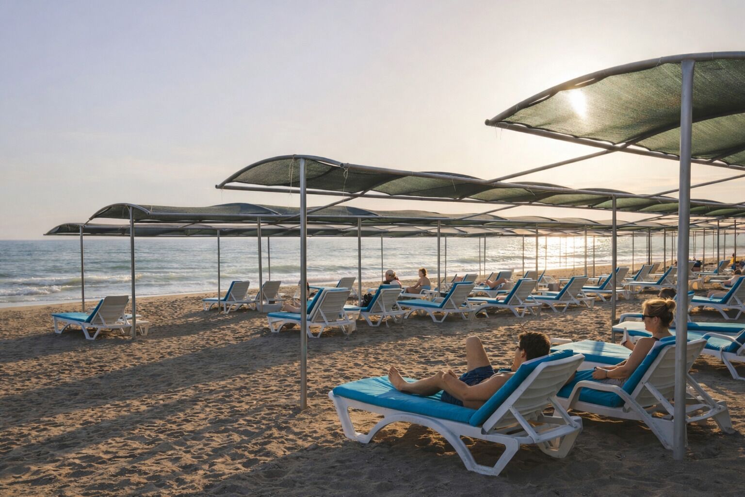 Privatstrand in der Nähe, weißer Sandstrand, Cabañas (kostenlos)