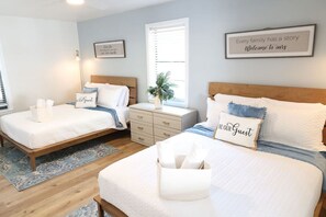 2 bedrooms, iron/ironing board, travel cot, free WiFi
