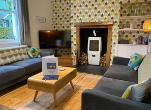 Cottage, Multiple Beds | Living area - Gorgeous Comrie Cottage, hot tub & Mountain Views (Crieff)
