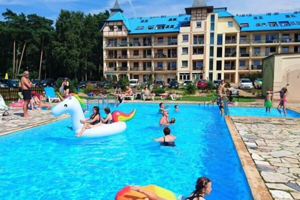 Pool - Apartment in Łukęcin near Baltic Sea (Lukecin)