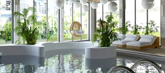 Komfortable Ferienwohnung in Strandnähe, Pool